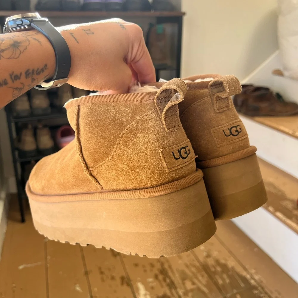 UGG Ultra Mini Platform Booties - Picture 3 of 7